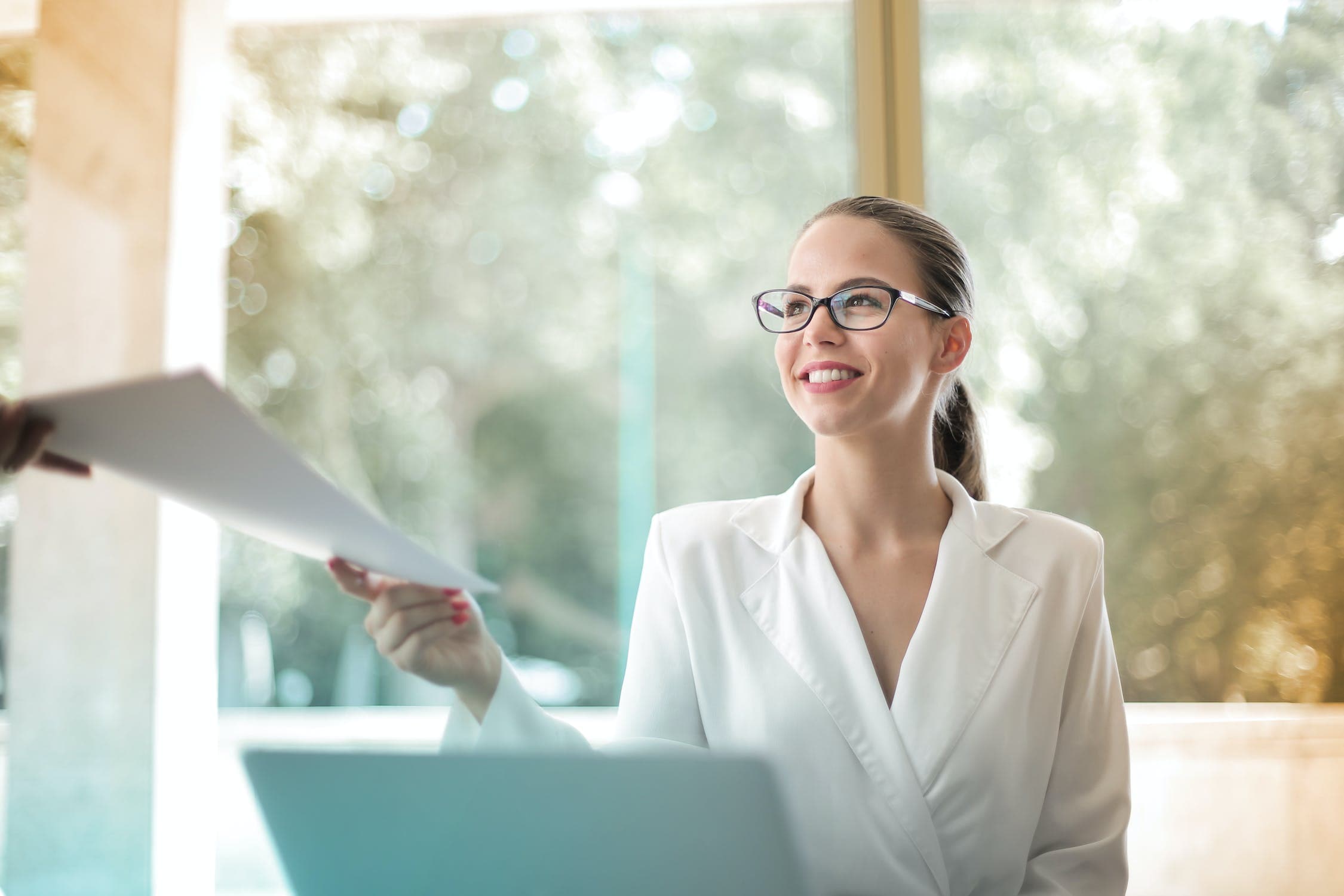 Employee working